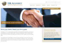 Tablet Screenshot of hkalliance.com