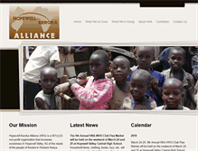 Tablet Screenshot of hkalliance.org